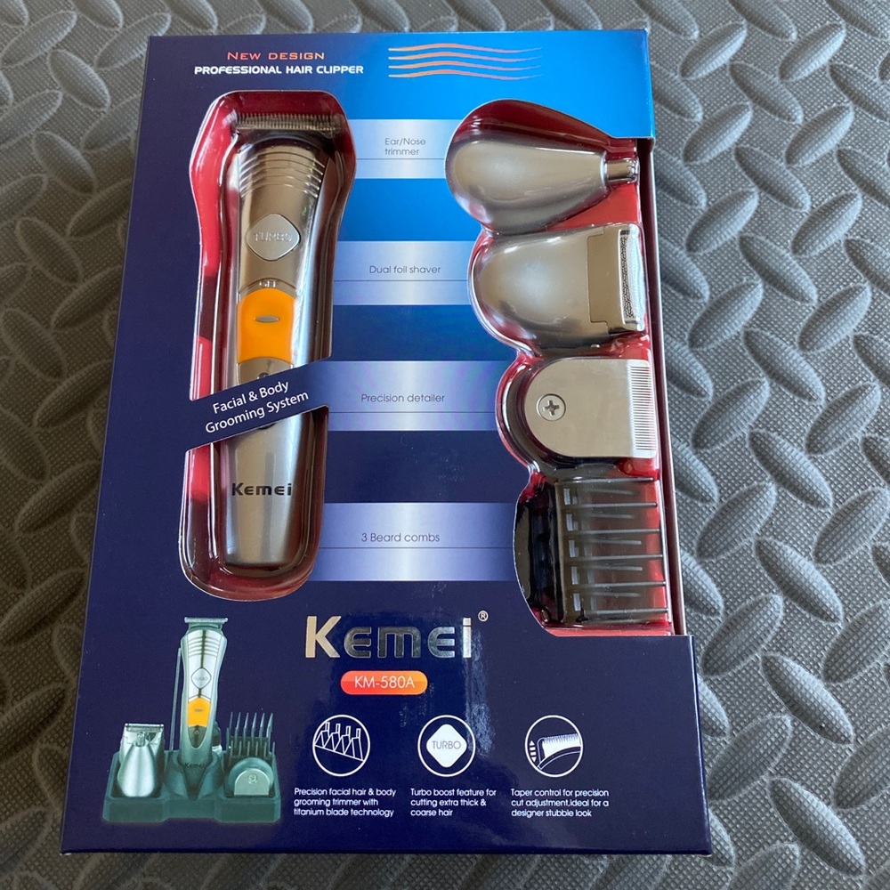 Hair and beard trimmer